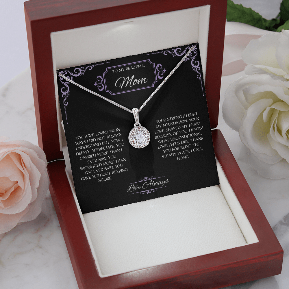 To My Beautiful Mom - Eternal Hope Necklace