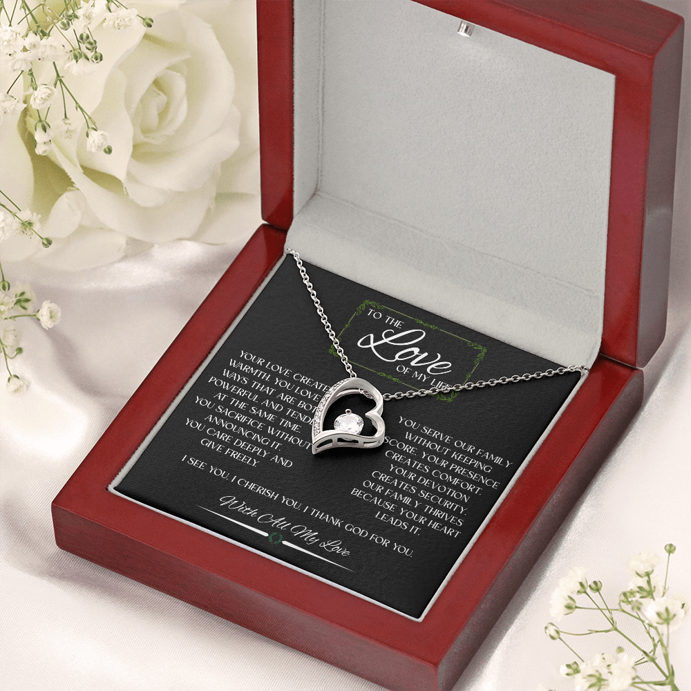 To The Love Of My Life - Forever Love Necklace