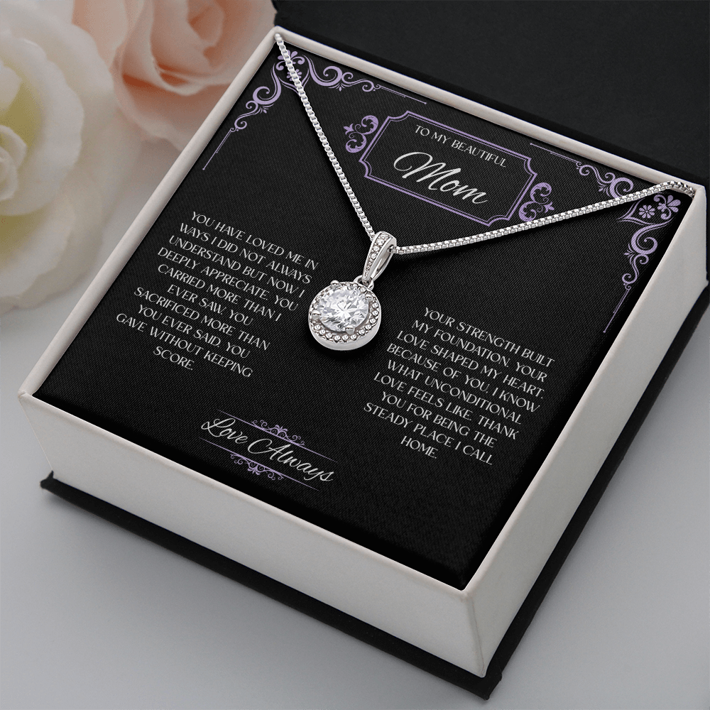 To My Beautiful Mom - Eternal Hope Necklace