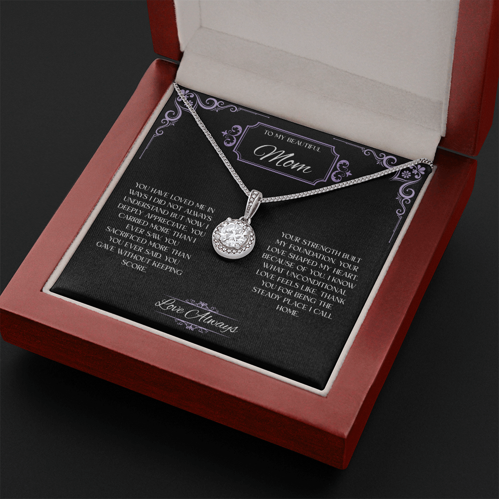 To My Beautiful Mom - Eternal Hope Necklace