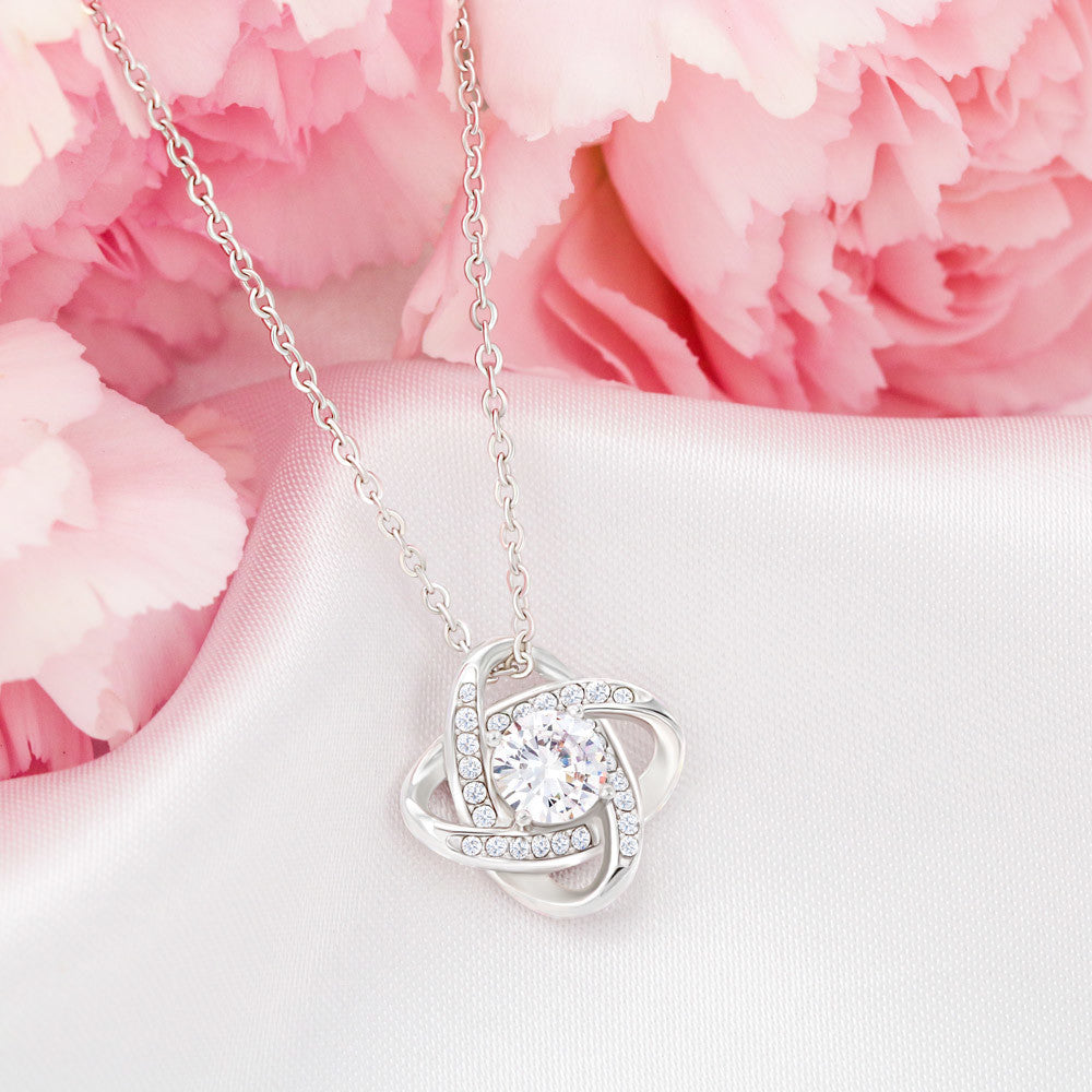 To My Mom - Love Knot Necklace