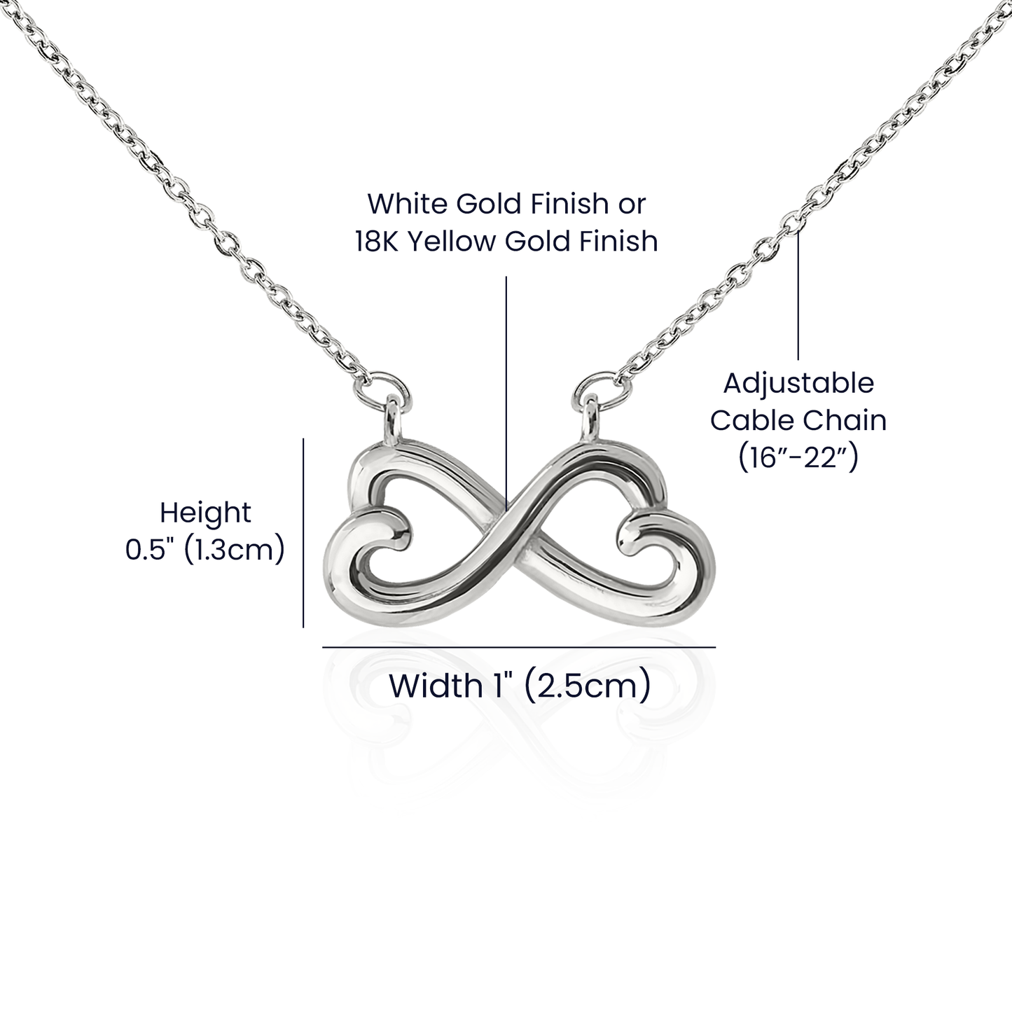 To My Stepped-Up Mom -Endless Love Necklace