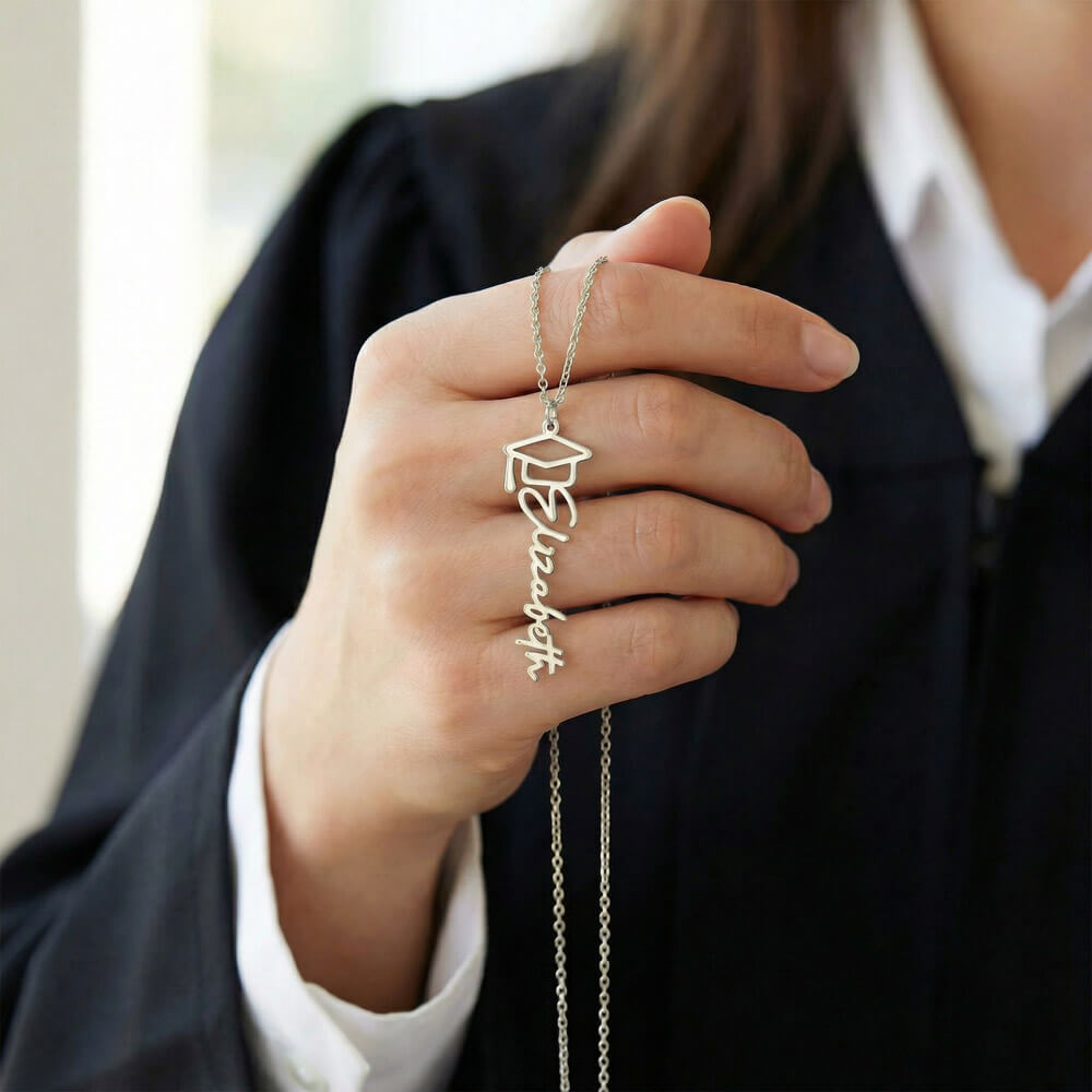Graduation Cap Necklace